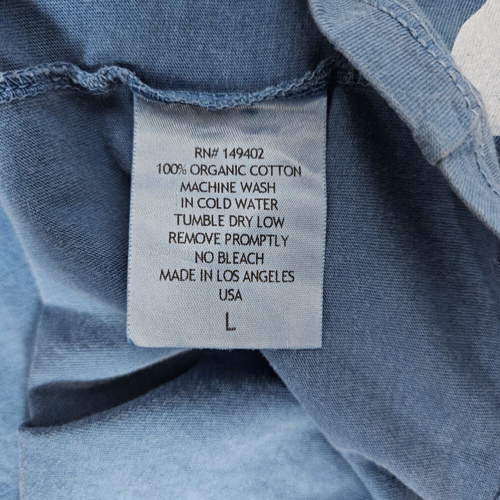 Gramicci Shirt Men's Large Blue T-Shirt I Climb Stuff Gorpcore Outdoors - Picture 6 of 6